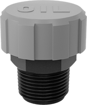 McMaster 8631T24 Breather Vent Nylon Plastic, 3/4 NPT Male - KVM Tools Inc.KV8631T24