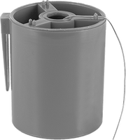 McMaster 8860K63 Round Bend - and - Stay Multipurpose 304 Stainless Steel Wire Matte Finish, 1 - lb. Can, 0.032" Diameter - KVM Tools Inc.KV8860K63