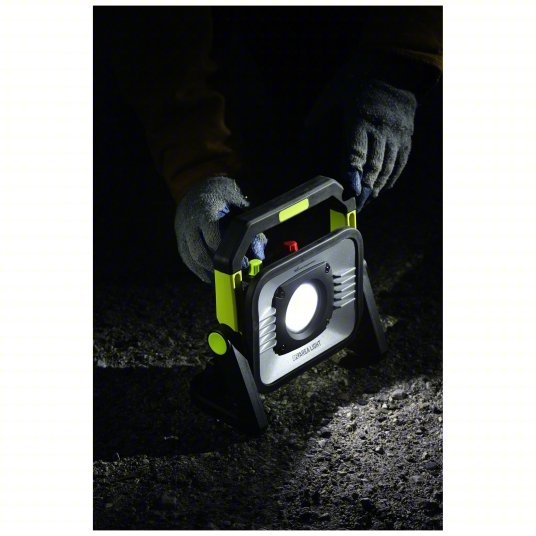Koehler 89000 Area Job Site Light 3,000 lm Max Brightness, LED, Dimming, 1 Lamp Heads, IPX4 - KVM Tools Inc.KV797R96