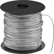 McMaster 8860K13 Round Bend - and - Stay Multipurpose 304 Stainless Steel Wire Matte Finish, 1/4 - lb. Spool, 0.025" Diameter - KVM Tools Inc.KV8860K13