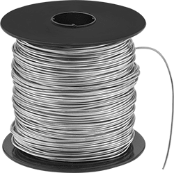McMaster 8860K13 Round Bend - and - Stay Multipurpose 304 Stainless Steel Wire Matte Finish, 1/4 - lb. Spool, 0.025" Diameter - KVM Tools Inc.KV8860K13