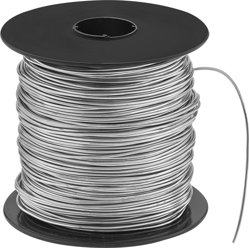 McMaster 8860K84 Round Bend - and - Stay Multipurpose 304 Stainless Steel Wire Matte Finish, 5 - lb. Spool, 0.041" Diameter - KVM Tools Inc.KV8860K84