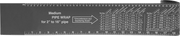McMaster 8991A75 Pipe Size Chart/Ruler for 6" - 30" and 2 mm - 77 cm Pipe OD - KVM Tools Inc.KV8991A75
