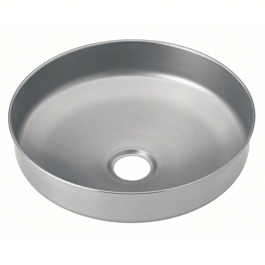 Haws SP90 Replacement Bowl, Compatible with Haws, Stainless Steel, Silver - KVM Tools Inc.KV8A880