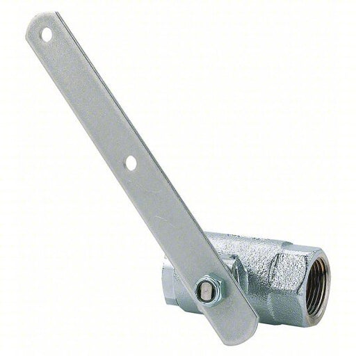 Haws SP260 Ball Valve, Compatible with Haws, Chrome Plated Brass/Stainless Steel, Silver, NPT - KVM Tools Inc.KV8TNE7