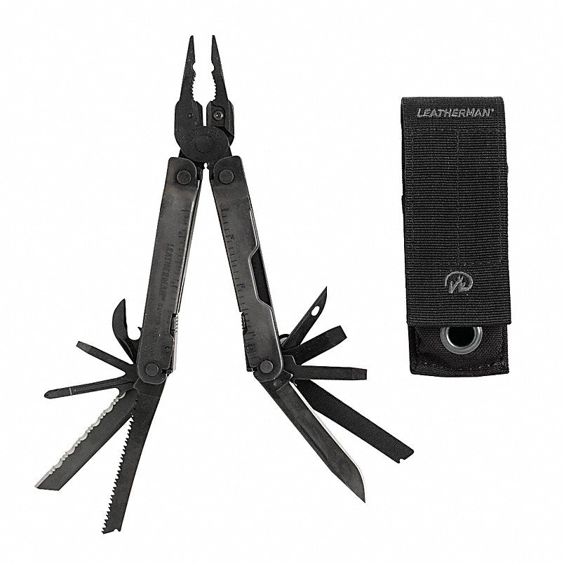 Leatherman 831105 Super Tool 300 Multi-Tool, Black, 19 Tools