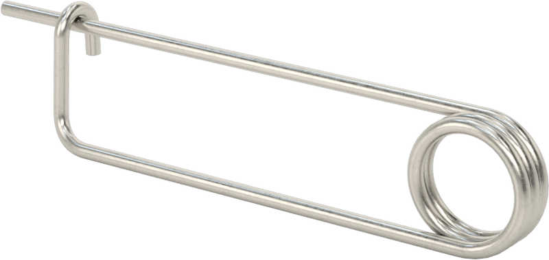 McMaster 90026A106 18-8 Stainless Steel Long-Life Wire-Snap Cotter Pin, 3/32" Wire Diameter, 2-1/2" Usable Length
