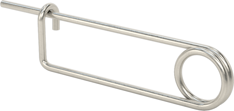 McMaster 90026A108 18-8 Stainless Steel Long-Life Wire-Snap Cotter Pin, 1/8" Wire Diameter, 2-1/2" Usable Length