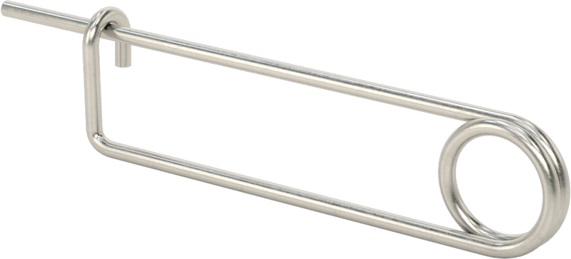 McMaster 90026A109 18-8 Stainless Steel Long-Life Wire-Snap Cotter Pin, 1/8" Wire Diameter, 3" Usable Length