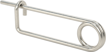 McMaster 90026A110 18 - 8 Stainless Steel Strong - Hold Wire - Snap Cotter Pin 5/32" Diameter, 2 - 1/2" Usable Length - KVM Tools Inc.KV90026A110