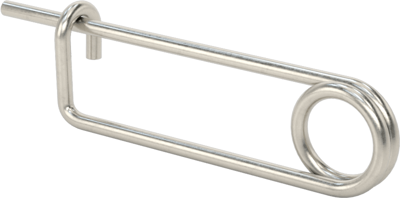McMaster 90026A110 18-8 Stainless Steel Long-Life Wire-Snap Cotter Pin, 5/32" Wire Diameter, 2-1/2" Usable Length