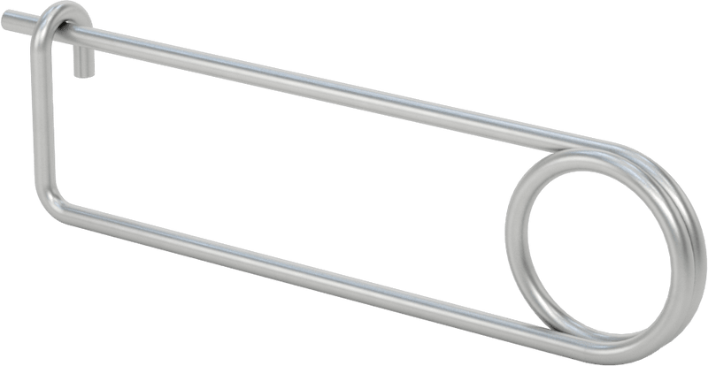 McMaster 90026A124 18-8 Stainless Steel Long-Life Wire-Snap Cotter Pin, 0.148" Wire Diameter, 3-3/4" Usable Length