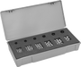 McMaster 90284A400 Key - Locking Insert Assortment with Tool, 18 - 8 Stainless Steel, 10 - 24 to 1/2" - 13 Thread Sizes - KVM Tools Inc.KV90284A400