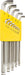 McMaster 90422A120 Stubby Ball - End High - Visibility L - Key Set 13 Pieces, Ball on Long Leg - KVM Tools Inc.KV90422A120
