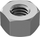 McMaster 90725A043 Zinc - Plated Steel High Hex Nut Class 8, M6 x 1 mm Thread - KVM Tools Inc.KV90725A043