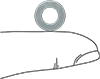 McMaster 91166A250 Zinc-Plated Steel General Purpose Washer, for M6 Screw Size, 6.4 mm ID, 12.0 mm OD, Pack of 100