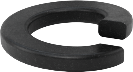 McMaster 91169A200 Steel Split Lock Washer, for M8 Screw Size, 8.5 mm ID, 14.8 mm OD, Pack of 100