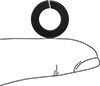 McMaster 91169A200 Steel Split Lock Washer, for M8 Screw Size, 8.5 mm ID, 14.8 mm OD, Pack of 100