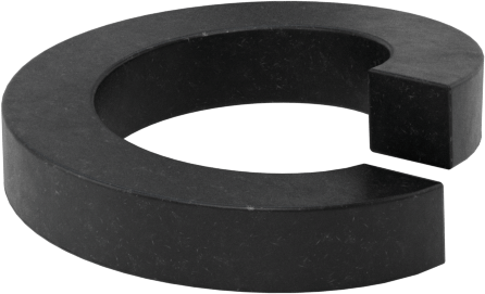 McMaster 91190A530 Black-Oxide Steel Split Lock Washer, for M5 Socket Head Screws, 5.4 mm ID, 8.8 mm OD, Pack of 100