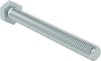 McMaster 91280A546 Medium - Strength Class 8.8 Steel Hex Head Screw Zinc - Plated, M8 x 1.25 mm Thread, 50 mm Long Pk25 - KVM Tools Inc.KV91280A546