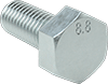 McMaster 90576A117 Medium-Strength Steel Nylon-Insert Locknut, Zinc Plated, M8 x 1.25 mm Thread Size, Pack of 100
