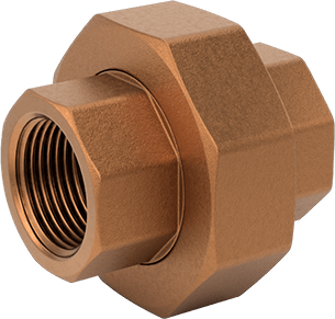 McMaster 9152K64 Medium - Pressure Brass Pipe Fitting Union Straight Connector, 3/4 NPT Female - KVM Tools Inc.KV9152K64
