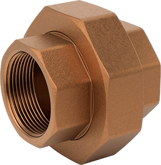 McMaster 9152K67 Medium - Pressure Brass Pipe Fitting Union Straight Connector, 1 - 1/2 NPT Female - KVM Tools Inc.KV9152K67
