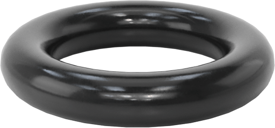 McMaster 9194N111 Chemical-Resistant Viton Fluoroelastomer O-Ring, High-Pressure, 1/16 Width, Dash No. 010, ID 1/4" × OD 3/8", Pack of 5