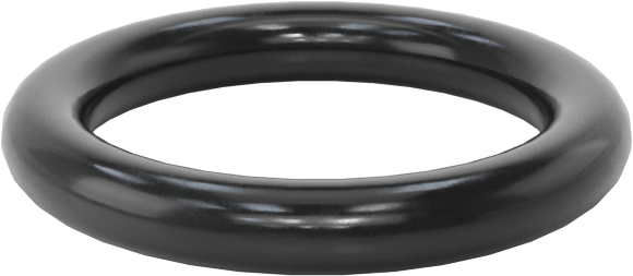 McMaster 9194N113 Chemical-Resistant Viton Fluoroelastomer O-Ring, High-Pressure, 1/16 Width, Dash No. 012, ID 3/8" × OD 1/2", Pack of 5
