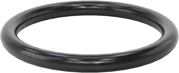 McMaster 9194N117 Chemical-Resistant Viton Fluoroelastomer O-Ring, High-Pressure, 1/16 Width, Dash No. 016, ID 5/8" × OD 3/4", Pack of 5