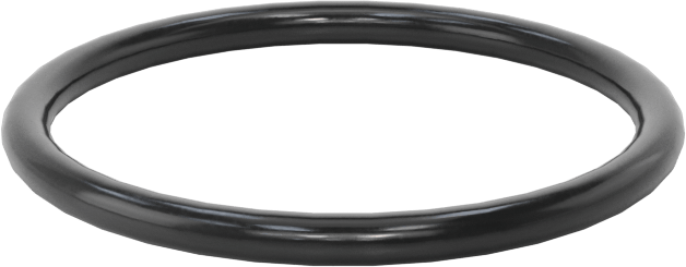 McMaster 9194N122 Chemical-Resistant Viton Fluoroelastomer O-Ring, High-Pressure, 1/16 Width, Dash No. 020, ID 7/8" × OD 1", Pack of 5