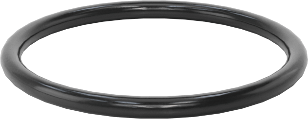 McMaster 9194N123 Chemical-Resistant Viton Fluoroelastomer O-Ring, High-Pressure, 1/16 Width, Dash No. 021, ID 15/16" × OD 1-1/16", Pack of 5