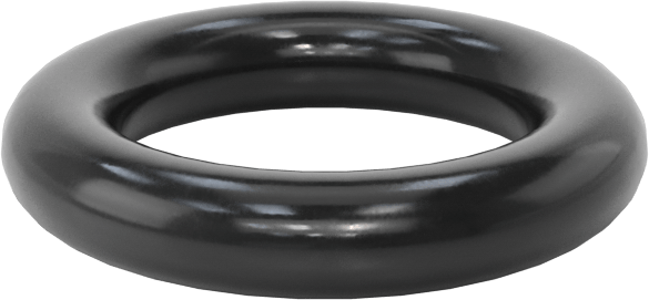 McMaster 9194N125 Chemical-Resistant Viton Fluoroelastomer O-Ring, High-Pressure, 3/32 Width, Dash No. 110, ID 3/8" × OD 9/16", Pack of 5