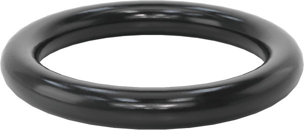 McMaster 9194N129 Chemical-Resistant Viton Fluoroelastomer O-Ring, High-Pressure, 3/32 Width, Dash No. 114, ID 5/8" × OD 13/16", Pack of 5