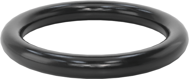 McMaster 9194N131 Chemical-Resistant Viton Fluoroelastomer O-Ring, High-Pressure, 3/32 Width, Dash No. 115, ID 11/16" × OD 7/8", Pack of 5