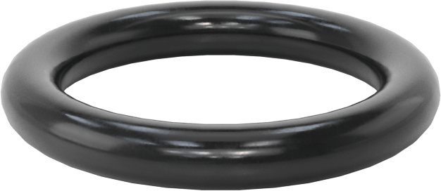 McMaster 9194N137 Chemical-Resistant Viton Fluoroelastomer O-Ring, High-Pressure, 1/8 Width, Dash No. 210, ID 3/4" × OD 1", Pack of 5