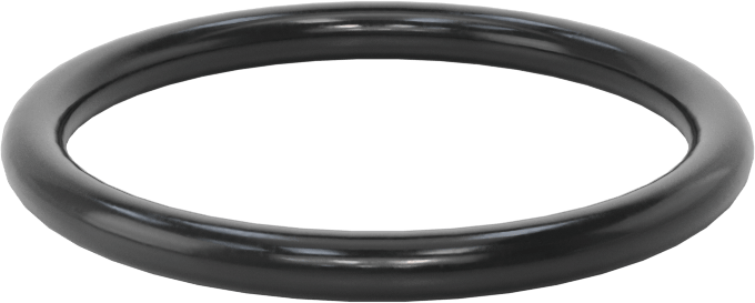 McMaster 9194N148 Chemical-Resistant Viton Fluoroelastomer O-Ring, High-Pressure, 1/8 Width, Dash No. 220, ID 1-3/8" × OD 1-5/8", Pack of 5