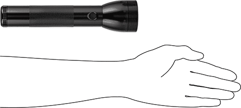 McMaster 9206N44 Flashlight with Twist Focus, LED, 485 Lumens, 70 Lumens and 20 Lumenswith Twist Focus, LED, 485 Lumens, 70 Lumens and 20 Lumens - KVM Tools Inc.KV9206N44