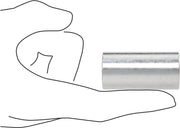 McMaster 92510A833 Aluminum Unthreaded Spacer 1" OD, 2" Long, for 5/8" Screw Size - KVM Tools Inc.KV92510A833