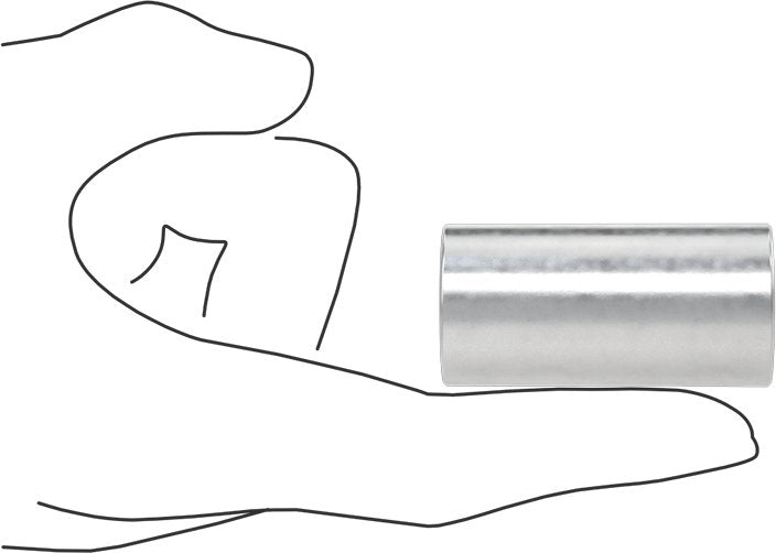 McMaster 92510A833 Aluminum Unthreaded Spacer 1" OD, 2" Long, for 5/8" Screw Size - KVM Tools Inc.KV92510A833