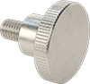 McMaster 92558A440 Stainless Steel Raised Knurled-Head Thumb Screw, M8 x 1.25 mm Thread Size, 12 mm Long