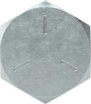 McMaster 92865A806 Medium - Strength Grade 5 Steel Hex Head Screw Zinc - Plated, 5/8" - 11 Thread Size, 3" Long, Fully Threaded PK5 - KVM Tools Inc.KV92865A806