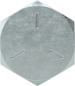 McMaster 92865A889 Medium - Strength Grade 5 Steel Hex Head Screw Zinc - Plated, 7/8" - 9 Thread Size, 4" Long, Fully Threaded - KVM Tools Inc.KV92865A889
