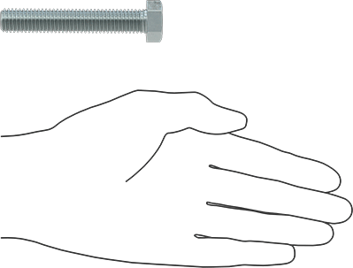 McMaster 92865A724 Medium - Strength Grade 5 Steel Hex Head Screw Zinc - Plated, 1/2" - 13 Thread Size, 3" Long, Fully Threaded PK5 - KVM Tools Inc.KV92865A724