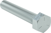 McMaster 92865A806 Medium - Strength Grade 5 Steel Hex Head Screw Zinc - Plated, 5/8" - 11 Thread Size, 3" Long, Fully Threaded PK5 - KVM Tools Inc.KV92865A806
