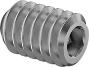 McMaster 93386A454 400 Nickel Alloy Cup - Point Set Screw 1/4" - 20 Thread, 3/8" Long - KVM Tools Inc.KV93386A454