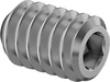 McMaster 93386A454 400 Nickel Alloy Cup - Point Set Screw 1/4" - 20 Thread, 3/8" Long - KVM Tools Inc.KV93386A454