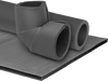 McMaster 8196N49 Threaded On/Off Valve, Steel with Lockable Lever Handle, 3/4 NPT Female x NPT Female