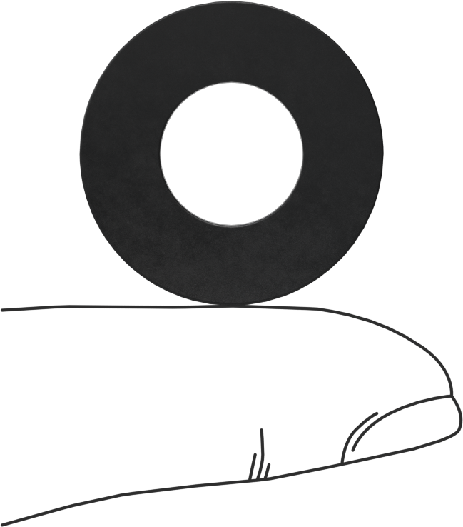 McMaster 94708A517 Galvanized Steel and Neoprene Bonded Sealing Washer, Pack of 50, for 1/2" Screw Size, 0.532" ID, 1" OD, 0.086" to 0.116" Thick