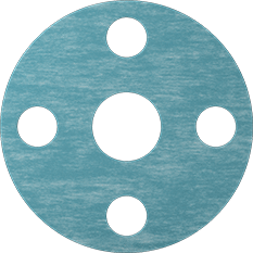 McMaster 9472K632 Oil - Resistant Aramid - Reinforced Buna - N Gasket with Bolt Holes, for 3/4 Pipe Size, ANSI Class 150, Thickness 1/8 in - KVM Tools Inc.KV9472K632 - 1/8